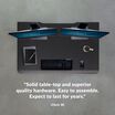 Quote for Electric Standing Desk with ComfortEdge in Black by Chris W who says solid table-top and superior quality hardware. Easy to assemble. Expect to last for years.